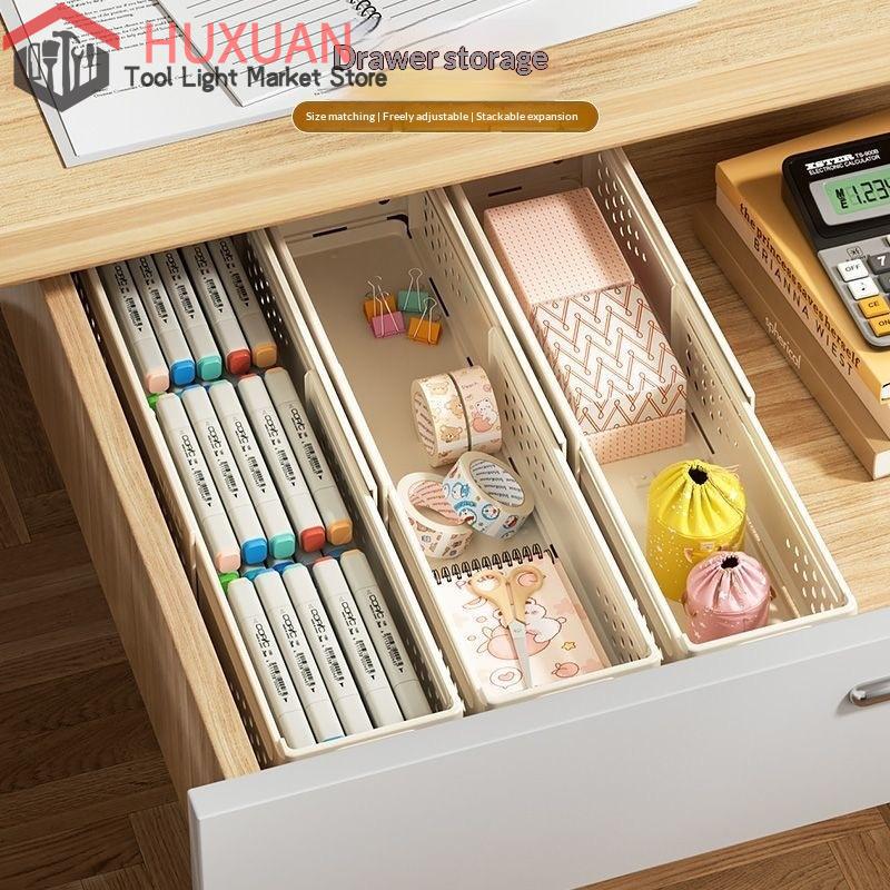 .Hot Sale-1Pcs Retractable Plastic Cabinet Storage Box Stackable Expandable Organizer For Kitchen Pantry 2026
