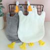 Hand Towel with Hanging Loop Highly Absorbent Quick Drying Wear Resistant Cute Goose Design Kitchen Cloth Dish Towel