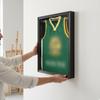 Sports Jersey Display Frame Easy to Hang Jersey Shadow Box Home Decor Dust Protection Dustproof for Collectors, Game Room