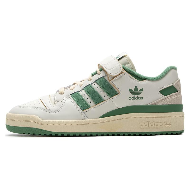 adidas Forum 84 Low 'Ivory Preloved Green' (Unisex) Ivory / Preloved Green / Easy Yellow Skateboard Shoes IG3773