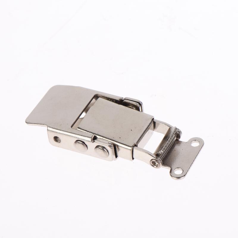 Metal Spring Toggle Latch Lock Long Lasting Reliable Buckle Hasp with Screws for Gift Case Jewelry Organizer Cabinet