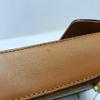[Pre-Owned] Millie Visetos Metallic Hardware Laurel Leaf Lock Monogram Smooth Envelope Crossbody Bag Coated Canvas Napa Leather Shoulde - Good #6W719I