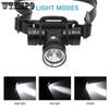 Diving Headlamp 20-40 Meters Waterproof Underwater Headlight L2 Led Head Flashlight