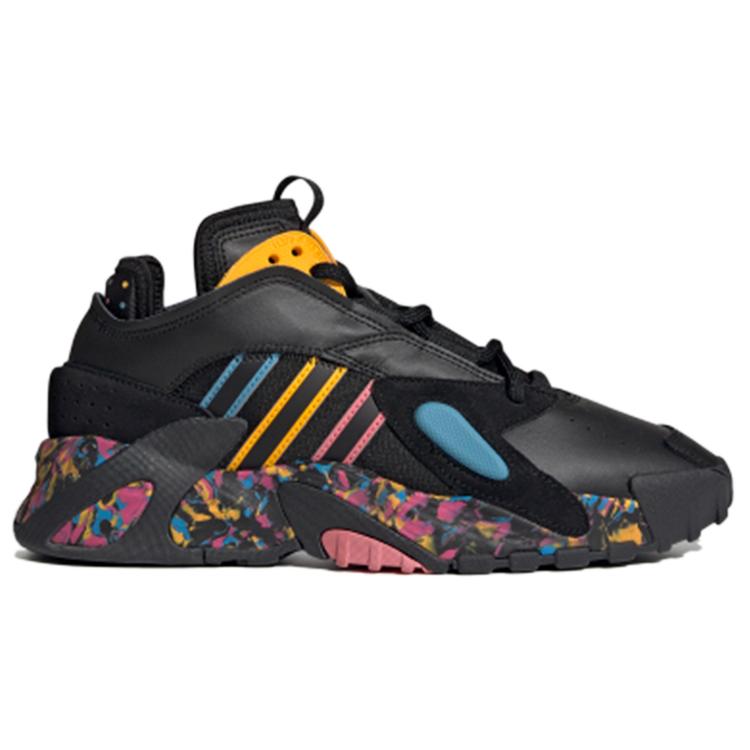 adidas Стритбол 'Черный Желтый Синий' Женский FX7889