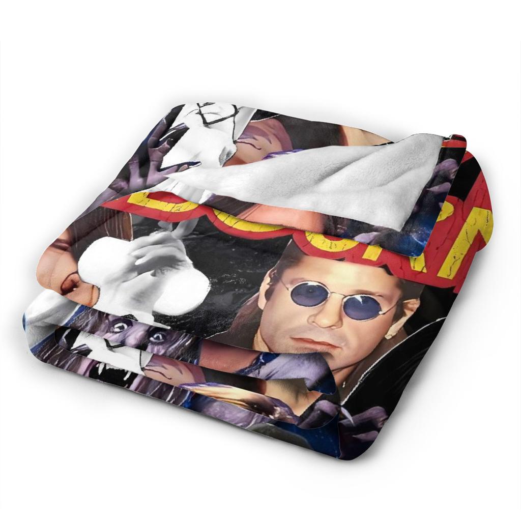 Ozzy Osbourne   Blanket Quality Soft  Bedding Throws Autumn Kids Bedroom Fluffy Bedspread