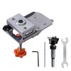 Adjustable Door Hinge Template Hinge Installation Hinge Slotting Locator Hole Guide Jig  DIY