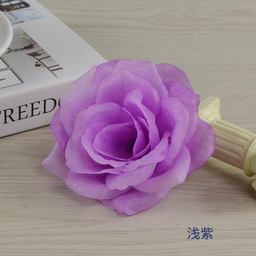 Artificial Flower 10cm Silk Rose Head For Wedding Home New Year Decoration DIY Garland Scrapbook Gift Box Craft Flower 10-100pcs