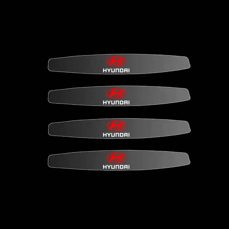 Car Body Anti-scratch Decal Protective Stickers for Hyundai Accent Tucson IX35 I20 I30 I10 I40 Solaris Kona Elantra Decoration ZZ32