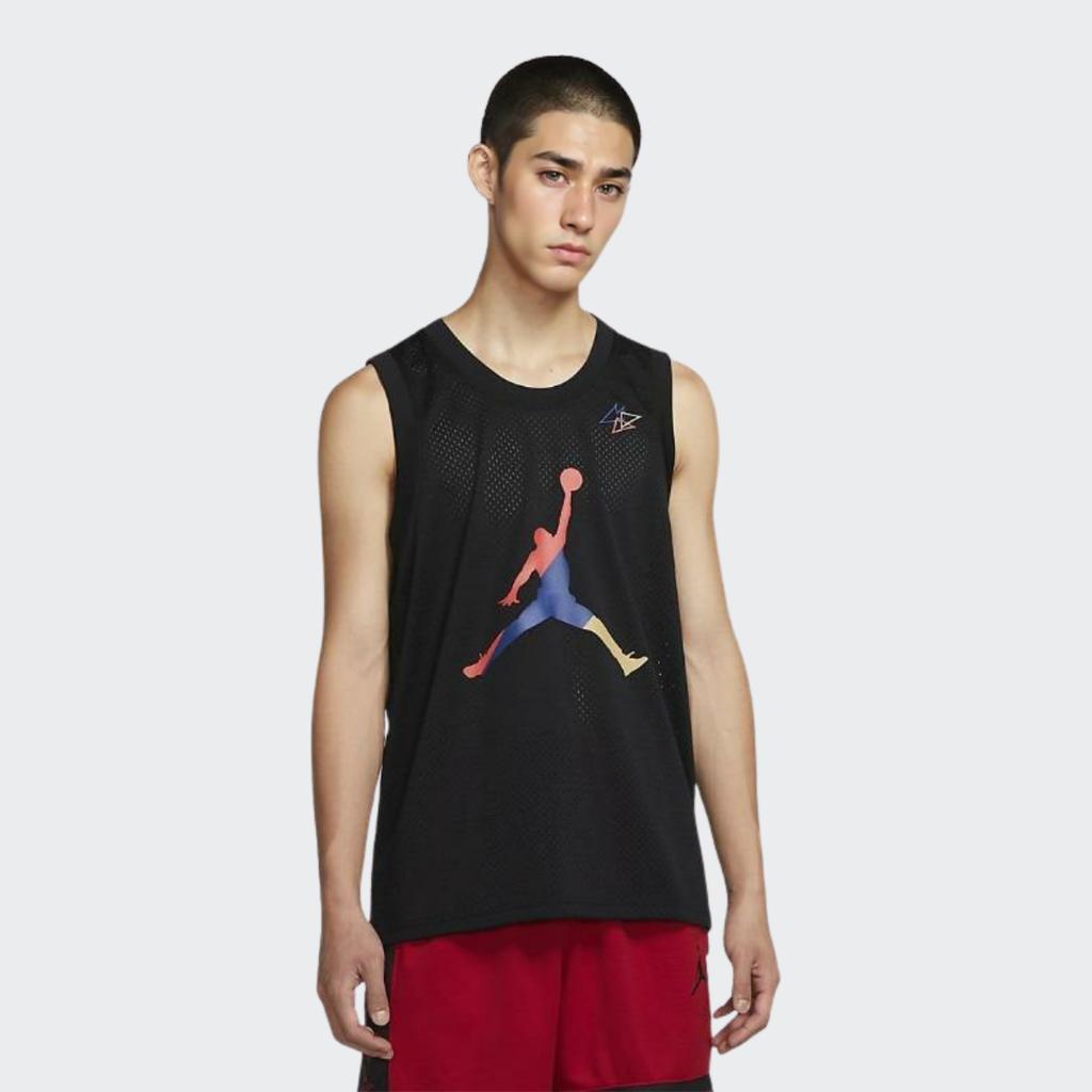 Jordan Спортивная сетчатая баскетбольная майка DNA Mesh Breathable для мужчин, черные CK9591-010