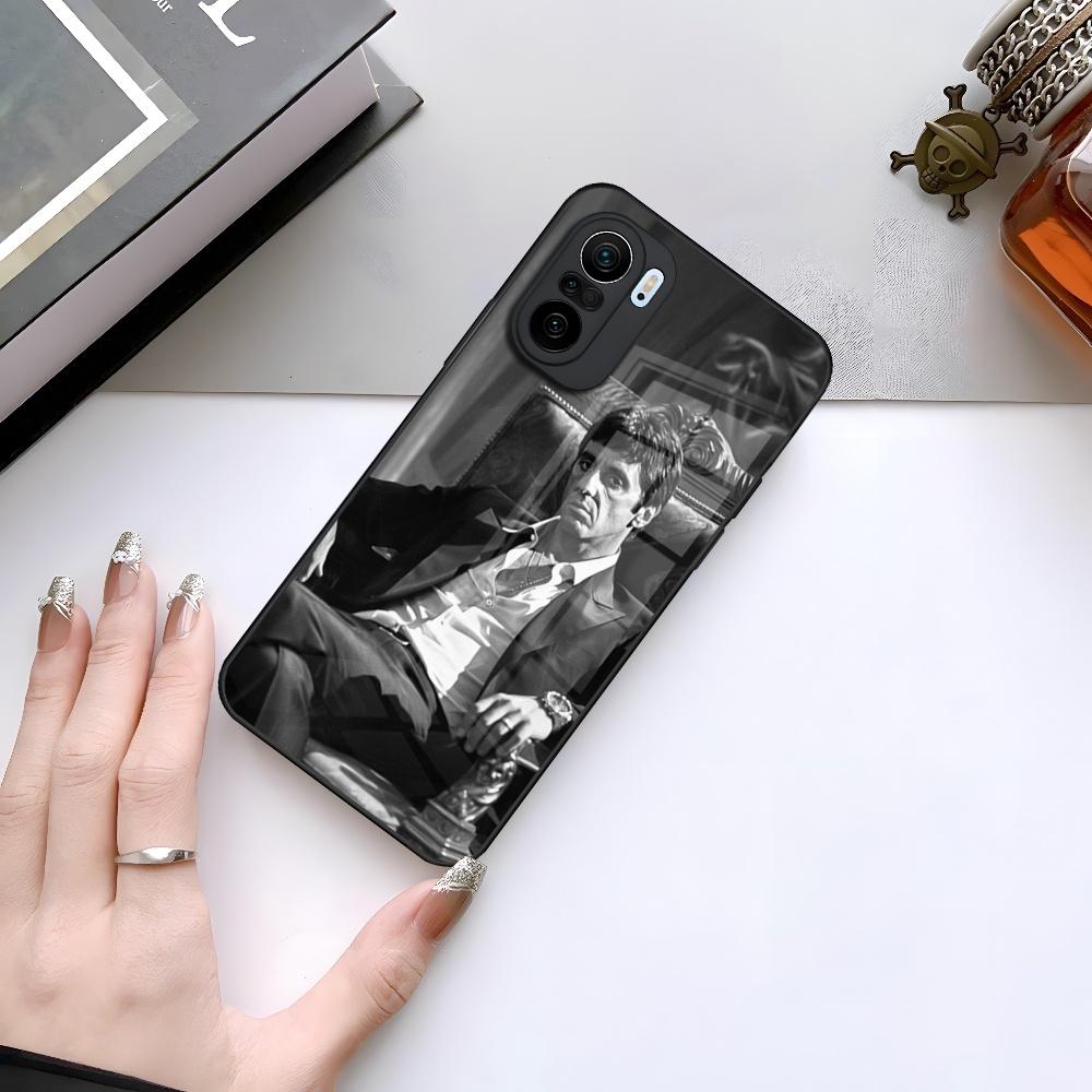 Чехол для телефона Scarface Tony Montana для Xiaomi 15 14 13 12 Mi 11 Pro ultra Lite стеклянная крышка