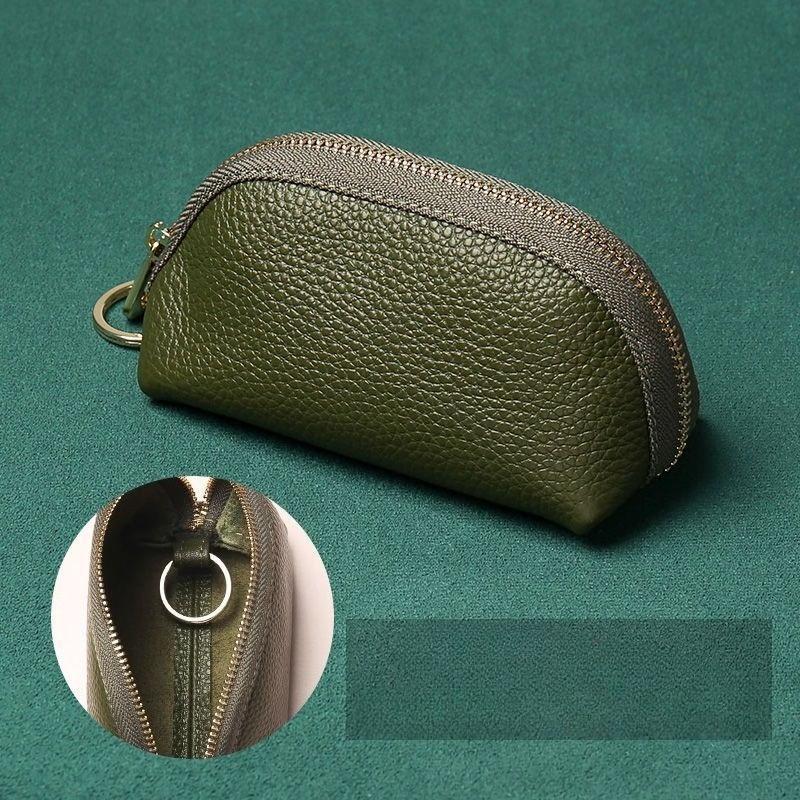 1 шт. Новая сумка для ключей Кошелек большой вместимости Сумка из ПУ Многофункциональный кошелек Унисекс Маленькая сумка для мелочи из ПУ
