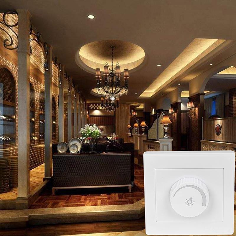 200 Вт 220 В светодиодный регулятор яркости диммера для лампы с регулируемой яркостью