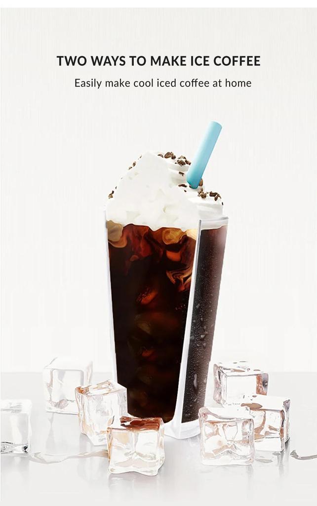 Coffee Machine 5in1 Multiple Capsule Espresso Dolce Milk&Nespresso&ESE Pod&Powder Coffee Maker Stainless Metal H3A