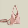 IELGY Ladies Sweet Pink Lychee Pattern Stylish Small Commuter Shoulder Bucket Bag