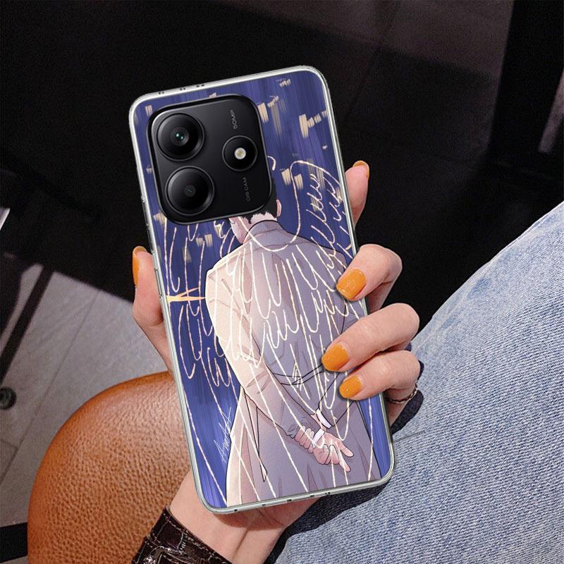 Angel Castiel Supernatural Phone Case For Xiaomi Redmi Note 15 14 13 12S 12 11 Pro Plus 14S 11S 11E 10 10S 11T 5G Personalized C