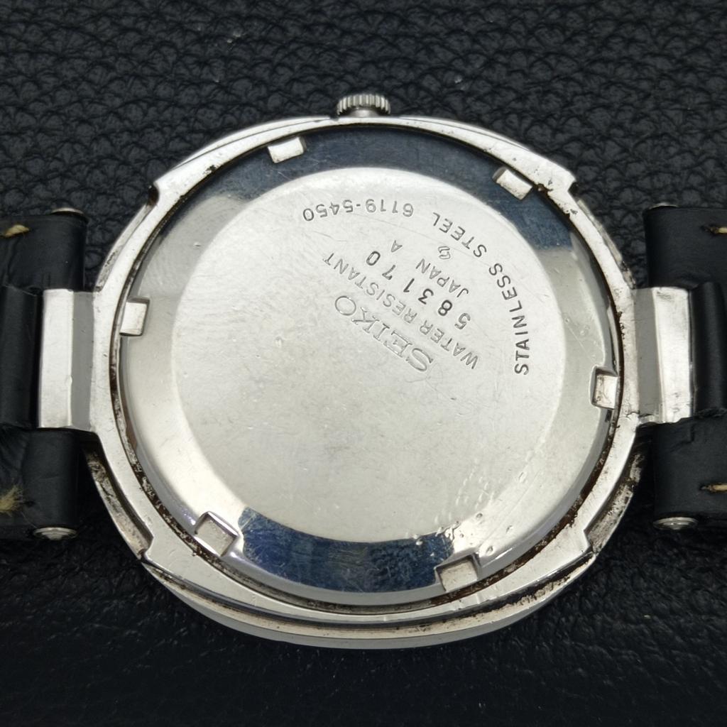 Б/У винтажные мужские часы SEIKO 5 AUTOMATIC 6119C из Японии с оригинальным циферблатом a433938-2