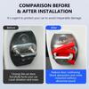 5 Pcs Silicone Car Door and Trunk Lock Pads, Shock Absorbing Latch Protective Covers for Quiet Closing and Anti-Collision