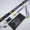 AABHN1 Car Keychain Staff Badges Lanyard ID Card Holder Neck Strap Holder for Chevrolet Aveo Matiz Cruze Malibu Orlando Spark Sail S10