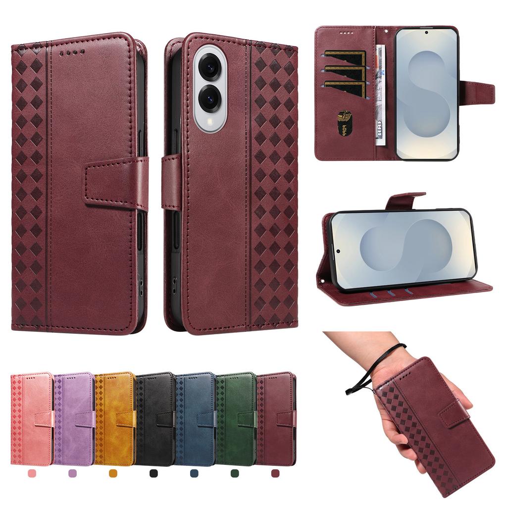 Подходит для чехла на телефон Motorola Edge 60 Fusion с тиснением под телячью кожу G06 4G Чехол с защитой для карт