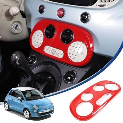 Hcilloend Панель переключателей кондиционера для Fiat 500 2016 - 2024 Переключатель кондиционера