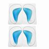 2 PairsSet Silicone Feet Foot Support Cushion Shoe Insoles Pads (Blue)