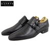 Excellent Condition Damier Graphite Straight-tip Double Monk Strap Shoes for Men, Black, Size 7M, ST0078 Shoes 7M blackUsed