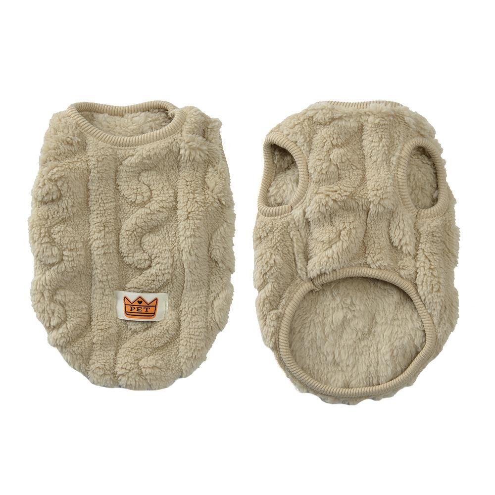 Small Dog Sweaters Soft Fleece Warm Coat Puppy Vest Jacket Pullover Comfortable Fashion Cat Sweaters Cold Weather Pet Clothes Chihuahua Yorkie Outfit