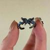 Кольцо Cool Blue Butterfly Ring — шикарный, открытый дизайн для женщин