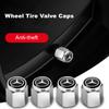 4pcs Metal Car Wheel Tire Valve Caps Stem Case Covers For Mercedes Benz B/C/E/S Class A Class C200L GLC GLK CLA Accessories XX1