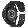 For Samsung Galaxy Watch7 44mm Silicone+TPU Watch Band Wrist Strap with Watch Case
