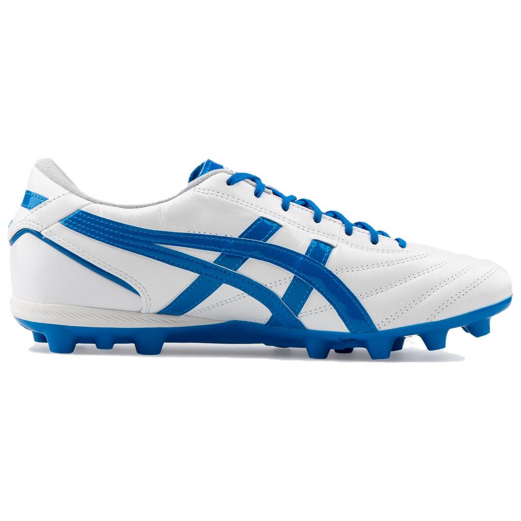 Asics C3 Стандартные Удобные Спортивные Футбольные Бутсы Унисекс Футбольные Бутсы Бело-Синие 1103A121-105