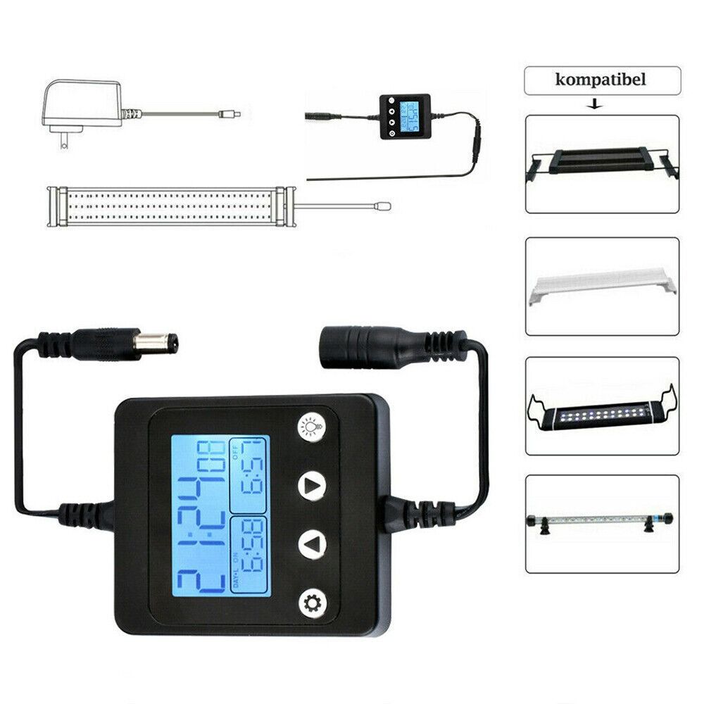 Dimming System Aquariums Decor For Fish Tank Light Light Control Dimmer Controller LED Light Timer