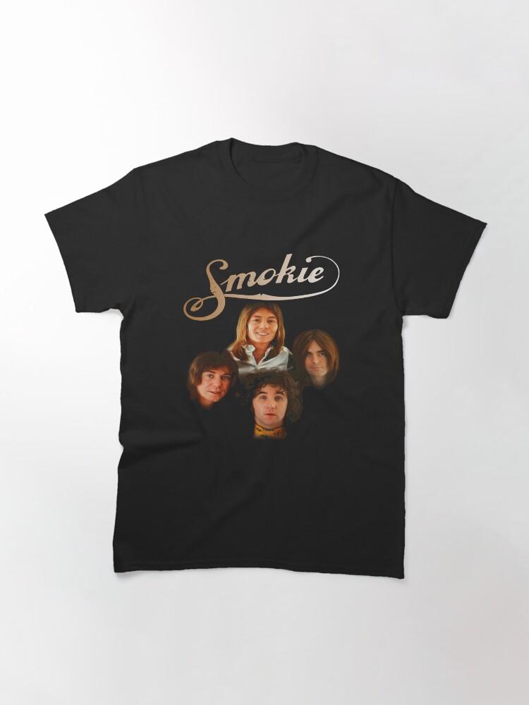 Постер Криса Нормана Smokie Ретро Любитель Классическая Футболка