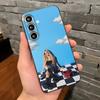 Чехол для телефона Singer A-Avril Lavigne для Samsung A25 A13 A33 5G A54 A36 A35 A56 A52 A14 Ударопрочный Мягкий чехол