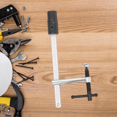 Регулируемая F-образная струбцина для мебели и металлообработки с функцией быстрого освобождения