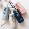 New High Appearance Level Portable Ins Stainless Steel Thermos Cup Portable Compact Gift Water Cup Milk Pocket Cup