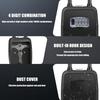 Key Lock Box Outdoor with Code, Large Key Lockbox for Keys Outside Portable Lock box for Keys, 4 Digit Combination Key Safe Storage, Waterproof