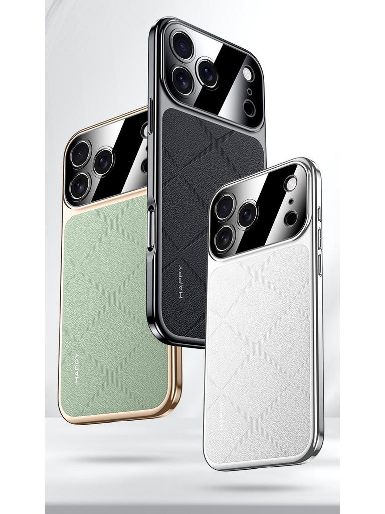 Ультратонкий роскошный кожаный чехол для iPhone 17 Pro Max: Персонализированная мягкая обложка премиум-класса