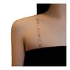 1 Pc Rhinestone Shoulder Strap Silver Rhinestone Bra Shoulder Chain Jewelry Adjustable Underwear Strap for Festival Rave Bridal Wedding Dress