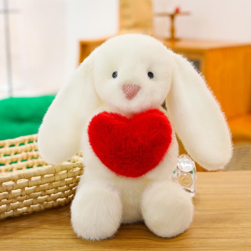 Big-eared Rabbit Plush Toy Doll Cross-border New Cute Bunny Doll Birthday Gift