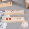 Beech Wood Desktop Jewelry Holder, breathable design, ideal for storing rings, earrings and necklaces