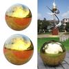 2Pcs 304 Stainless Sphere Home Decor