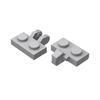 Детали и аксессуары для сборки из MOC строительных блоков 1*2 тонкий кирпич с односторонним шарниром Деталь для самостоятельной сборки 44567 60471 совместимая с блоками