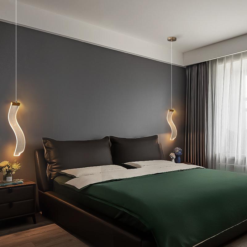 LED Pendant Light Hanging Lamps For Ceiling Interior Lighting Home Bedroom Bedside Dining Living Room Decoration Pendant Lamp