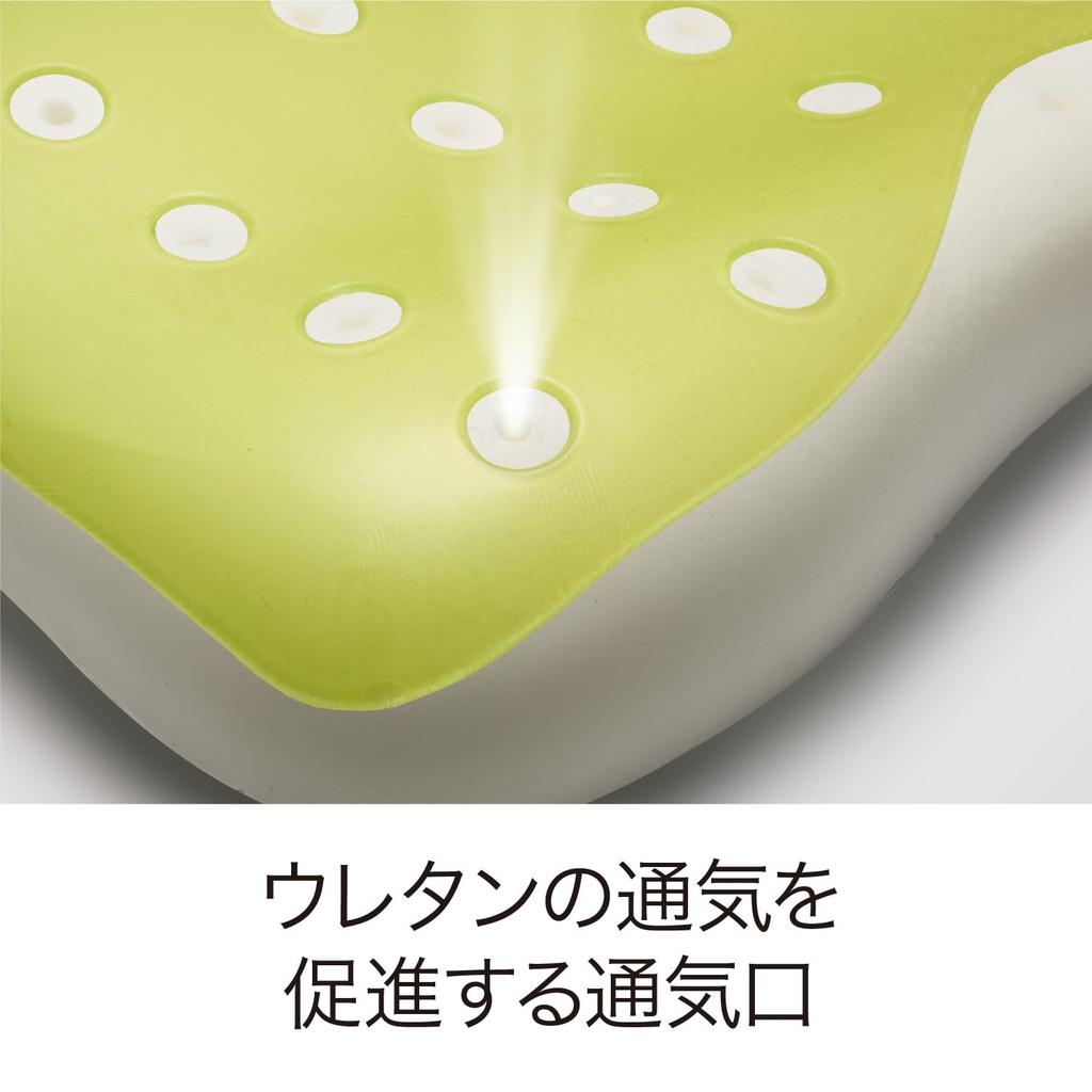 Подушка Nishikawa Air 4D, специальная 3D-структура, разработанная для оптимального сна, с улучшенной воздухопроницаемостью для комфортной среды для сна.