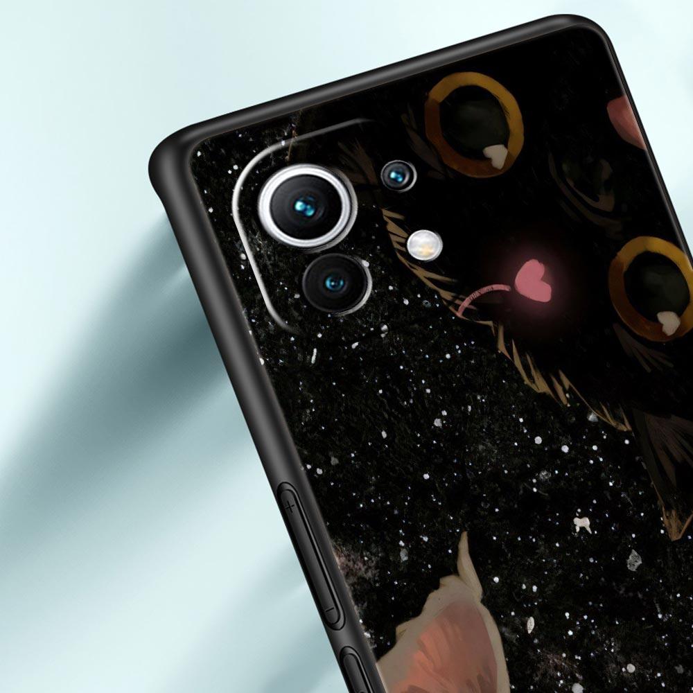 Милый Чехол для Телефона с Кошкой для Xiaomi Mi 17 Pro Max 15 14 13 12 11 Ultra 15T 14T 13T 12T 11T Pro Lite Мягкий ТПУ Чехол Fundas Capas