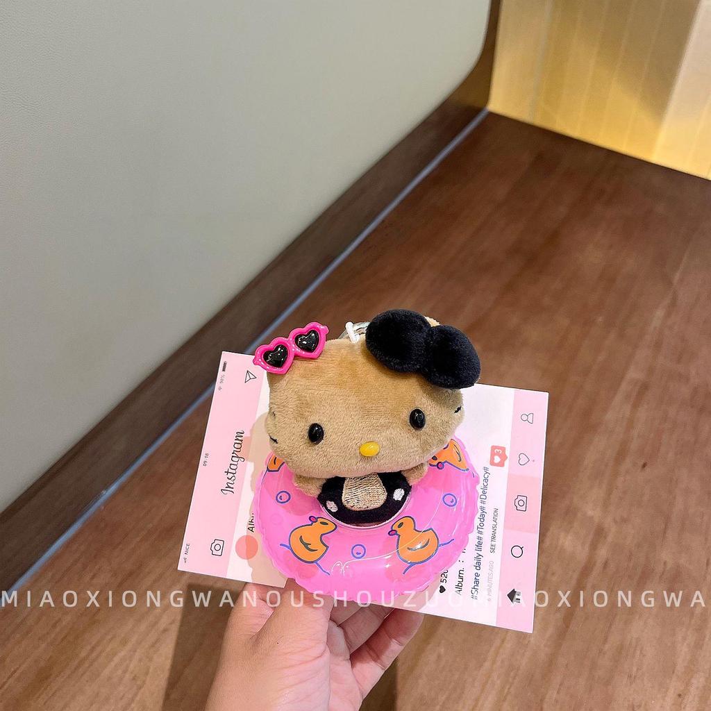 Плюшевый брелок-сумка Hello Kitty Sports - Милый мультяшный кукольный подвес для девочек