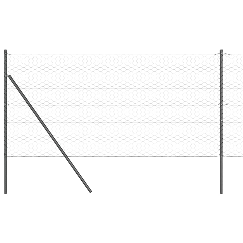 Ground Fix Welded Wire Fence 10 x 1 m (W x H)
