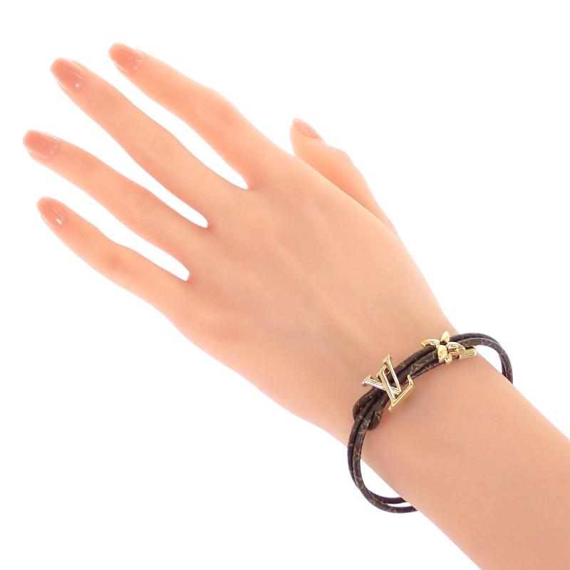 LOUIS VUITTON  M8416Z bracelet Brown Women