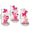 Wooden Valentines Day Ornament Romantic Handmade Love Plaque Rustic Home Party Table Decor For Couples Anniversary Proposal Gift